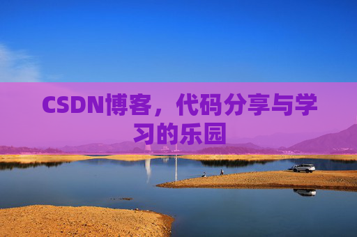 CSDN博客,代码分享与学习的乐园